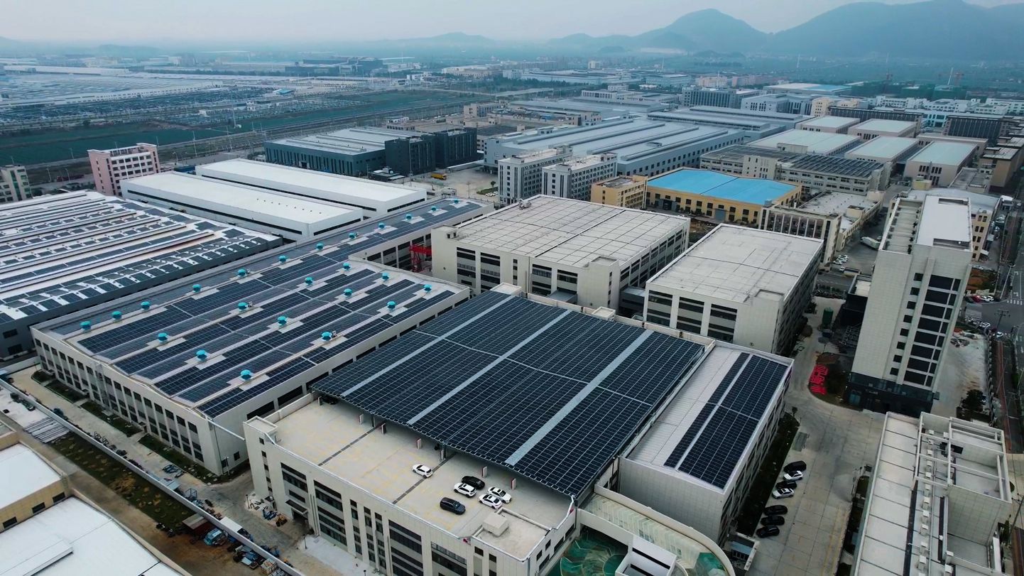 台州发电厂厂外屋顶4273.1KWp分布式光伏项目