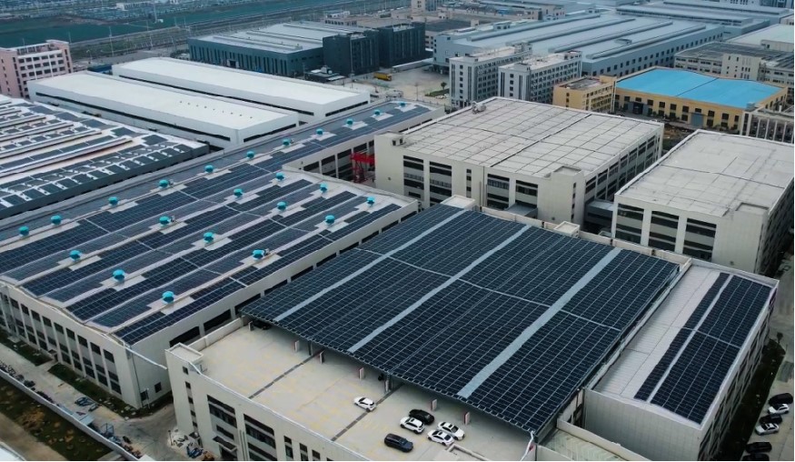 台州发电厂厂外屋顶分布式光伏发电项目